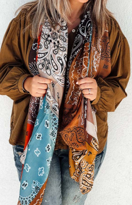 Foulard PABLO camel