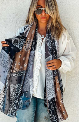 Foulard PABLO gris