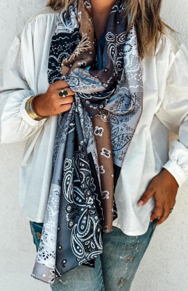 Foulard PABLO gris