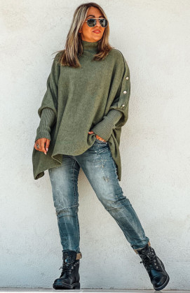 Khaki ROMEO long pullover