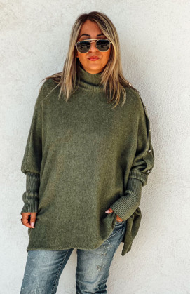 Khaki ROMEO long pullover