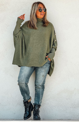 Khaki ROMEO long pullover