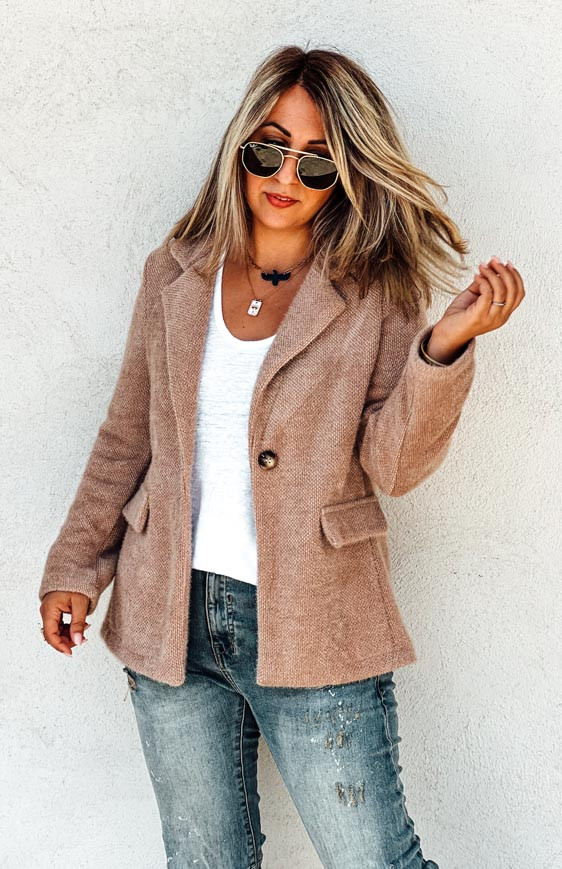 DINA camel jacket