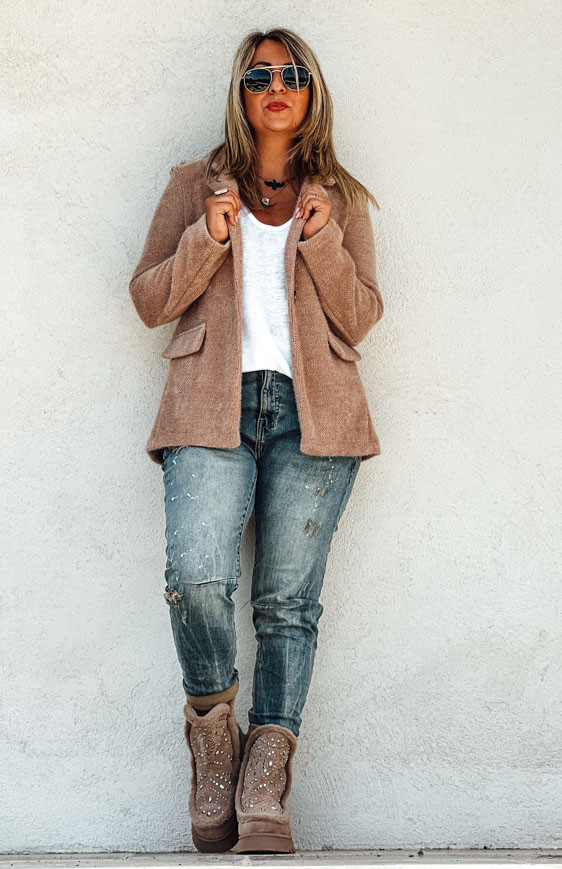 DINA camel jacket