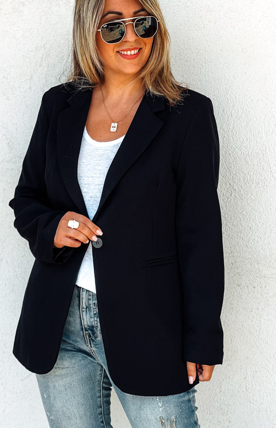 Black JANET blazer