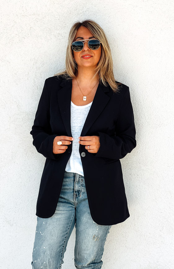 Black JANET blazer