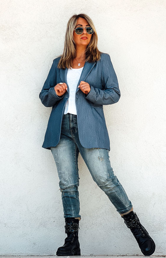 Blue JANET blazer