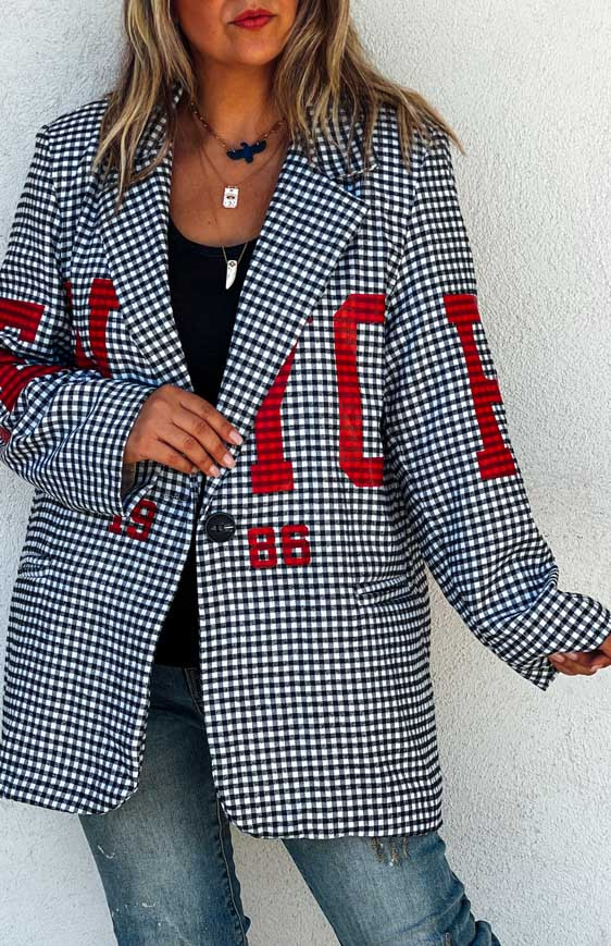 Red PRESCOTT blazer