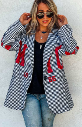 Red PRESCOTT blazer