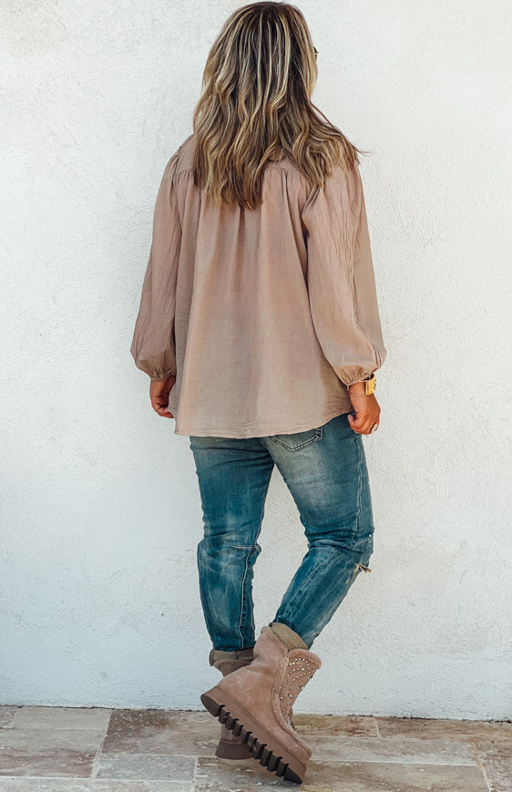 Camel JEANNE shirt