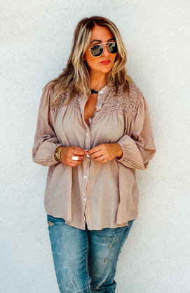 Camel JEANNE shirt