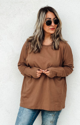 Camel FLAKE long-sleeved...