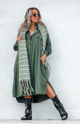 Robe JESSICA longue verte