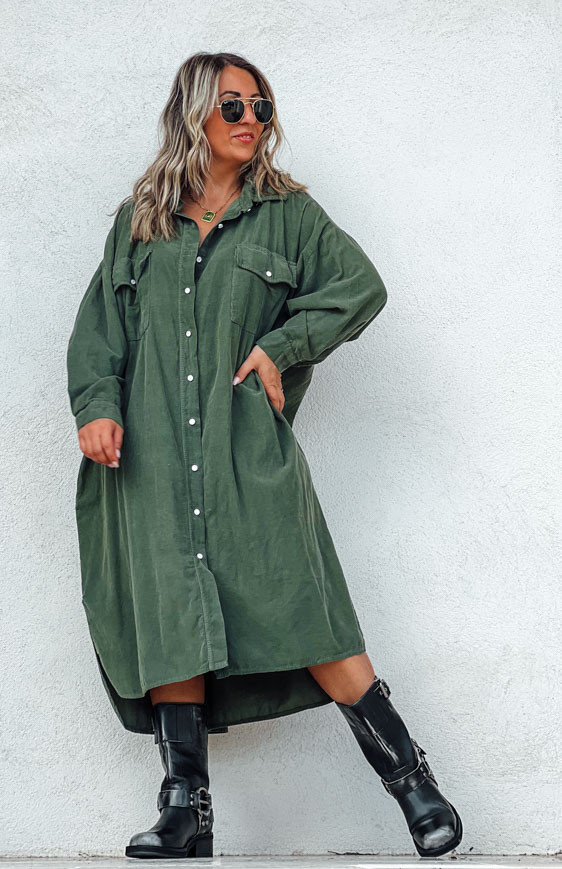 Robe JESSICA longue verte