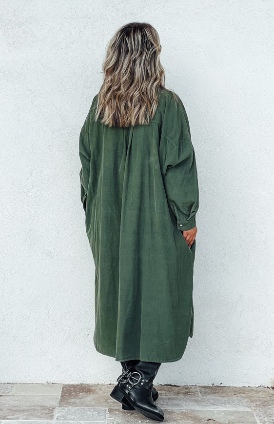 Robe JESSICA longue verte