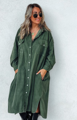 Green JESSICA long dress