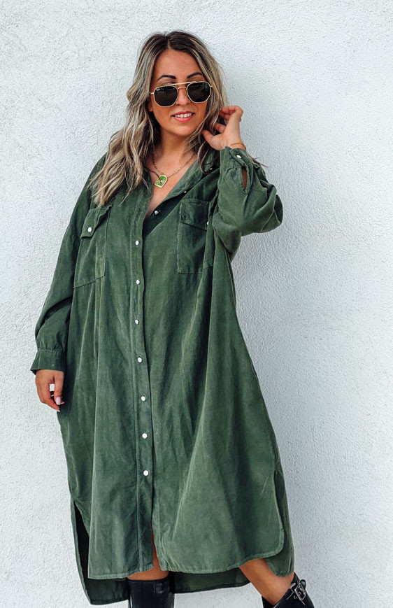 Robe JESSICA longue verte