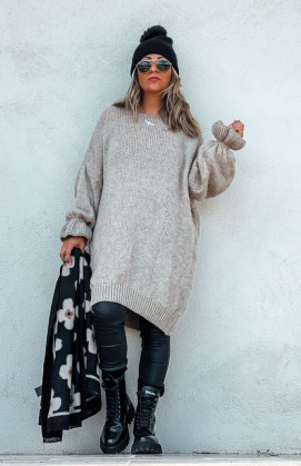 Pull DOLLY long taupe