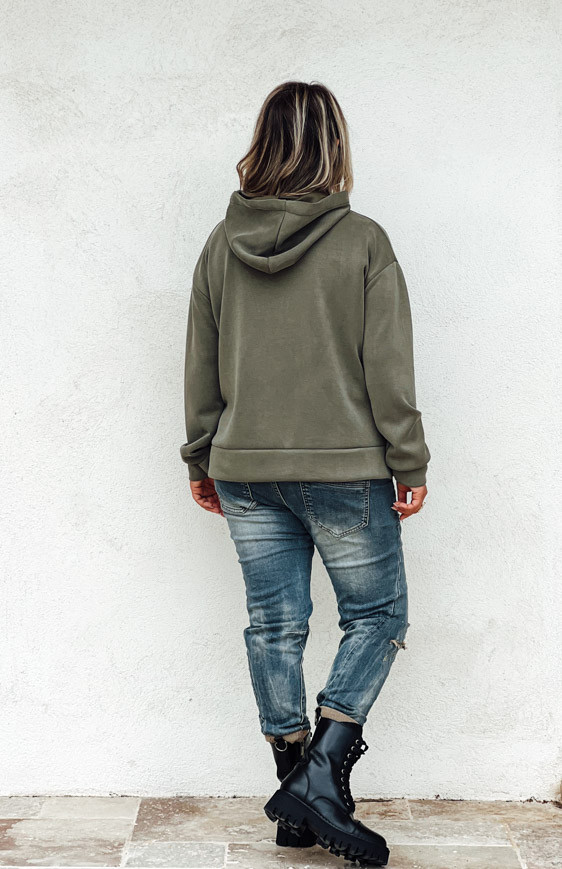 ARTHUR khaki sweatshirt