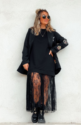 Robe SCARLETT longue noire