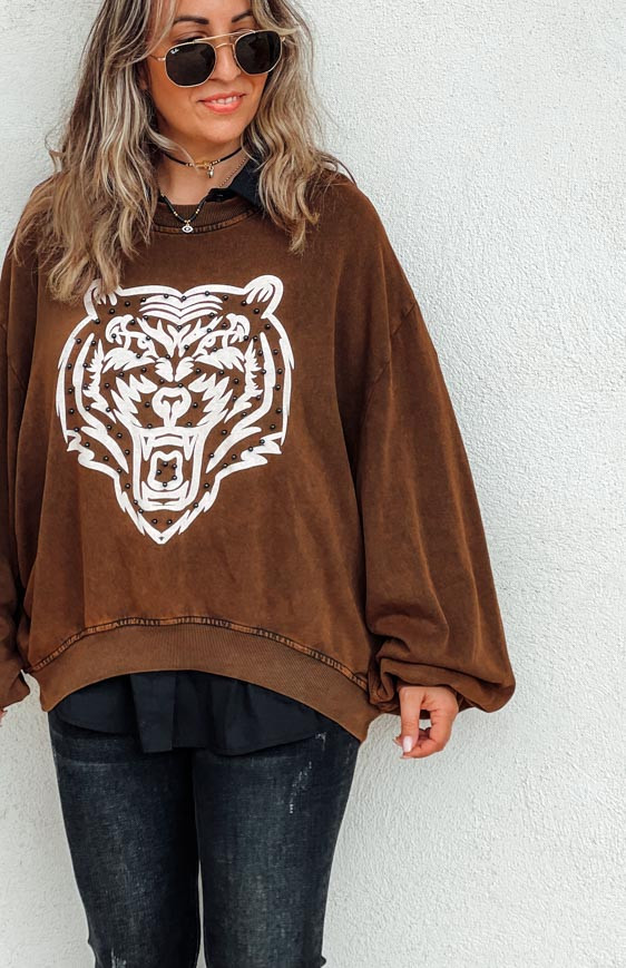 Vintage brown RICARDO sweatshirt