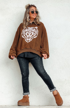 Vintage brown RICARDO sweatshirt