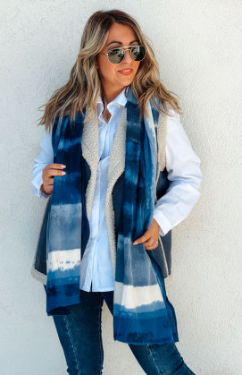 Foulard ZACk bleu