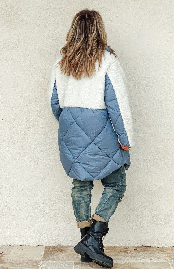 Manteau SWAN bleu