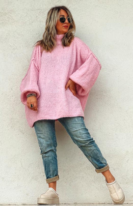 Light pink AMARO pullover