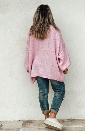 Light pink AMARO pullover