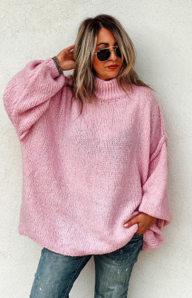 Light pink AMARO pullover