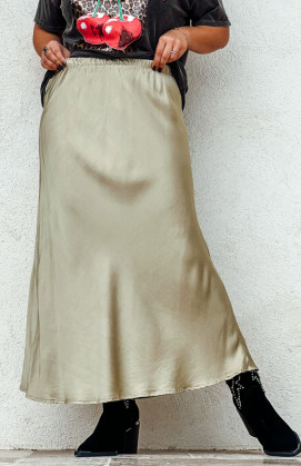 Gold ADELINE long skirt