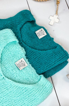 Turquoise ELISEO pullover