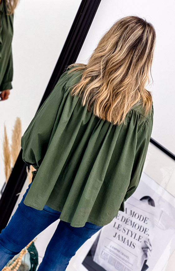 Khaki MARLENE shirt