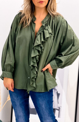 Khaki MARLENE shirt