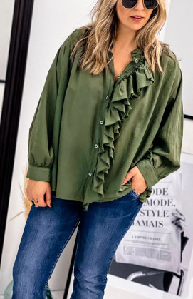 Khaki MARLENE shirt