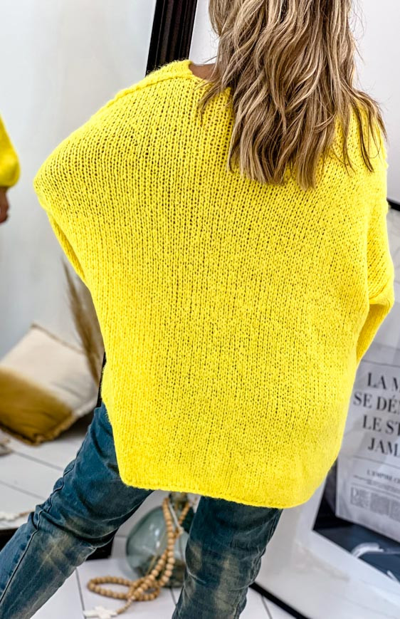 Pull ELISEO jaune