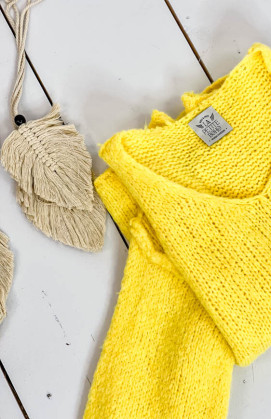 Yellow ELISEO pullover