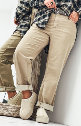 Dark beige RONAN pants