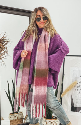 Purple ALPY scarf