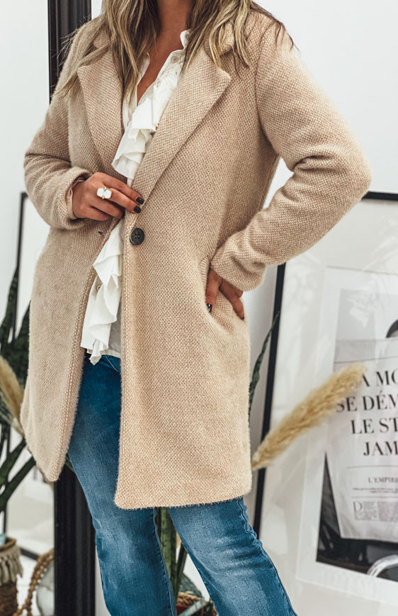 Beige GAETAN coat