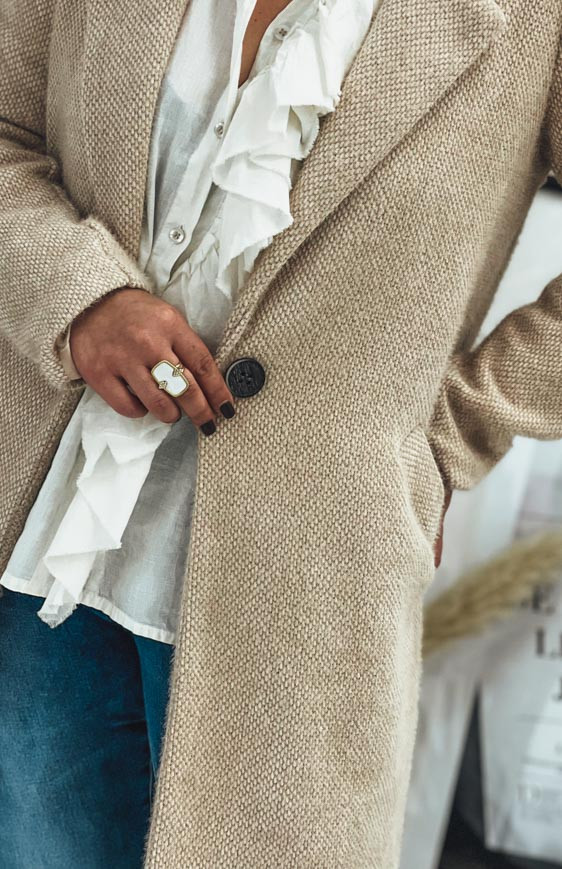 Beige GAETAN coat