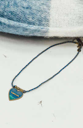 Blue VENICE necklace