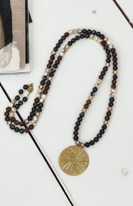 Brown MYSTIQUE necklace