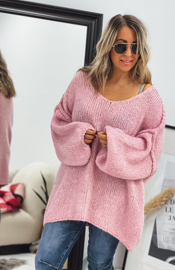 Light pink ELISEO pullover