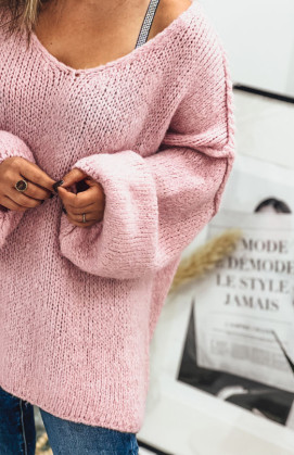 Light pink ELISEO pullover