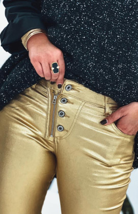 Gold TYRON pants