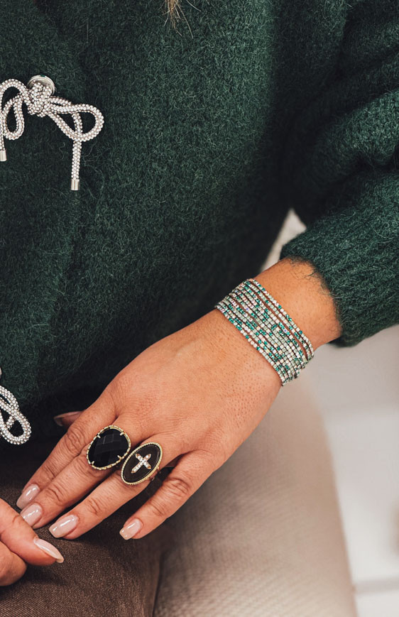 Emerald BASTIA cuff