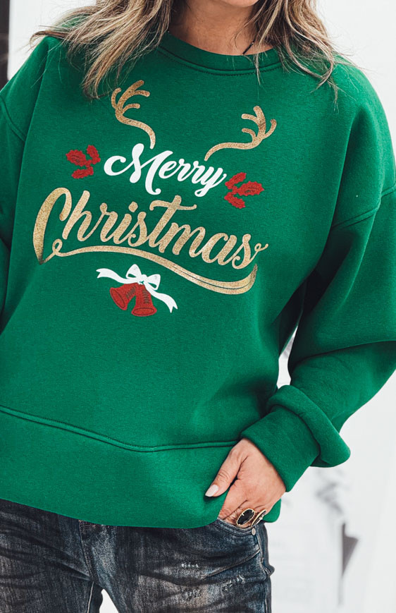 Green SNOW sweatshirt