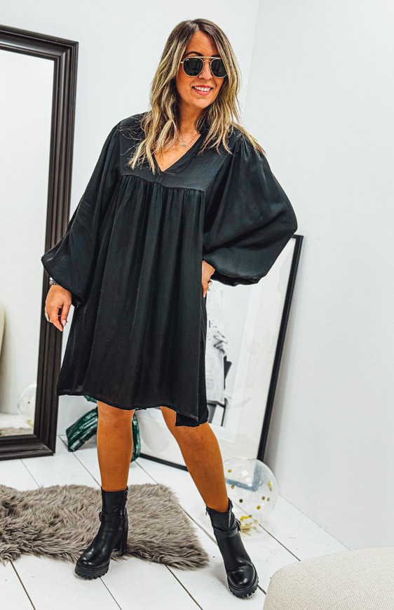 Robe CLEA courte noire